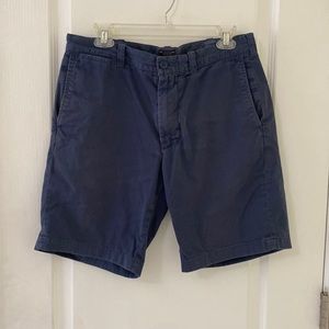 J. CREW Stanton Short Navy Men’s size 32 inseam 9